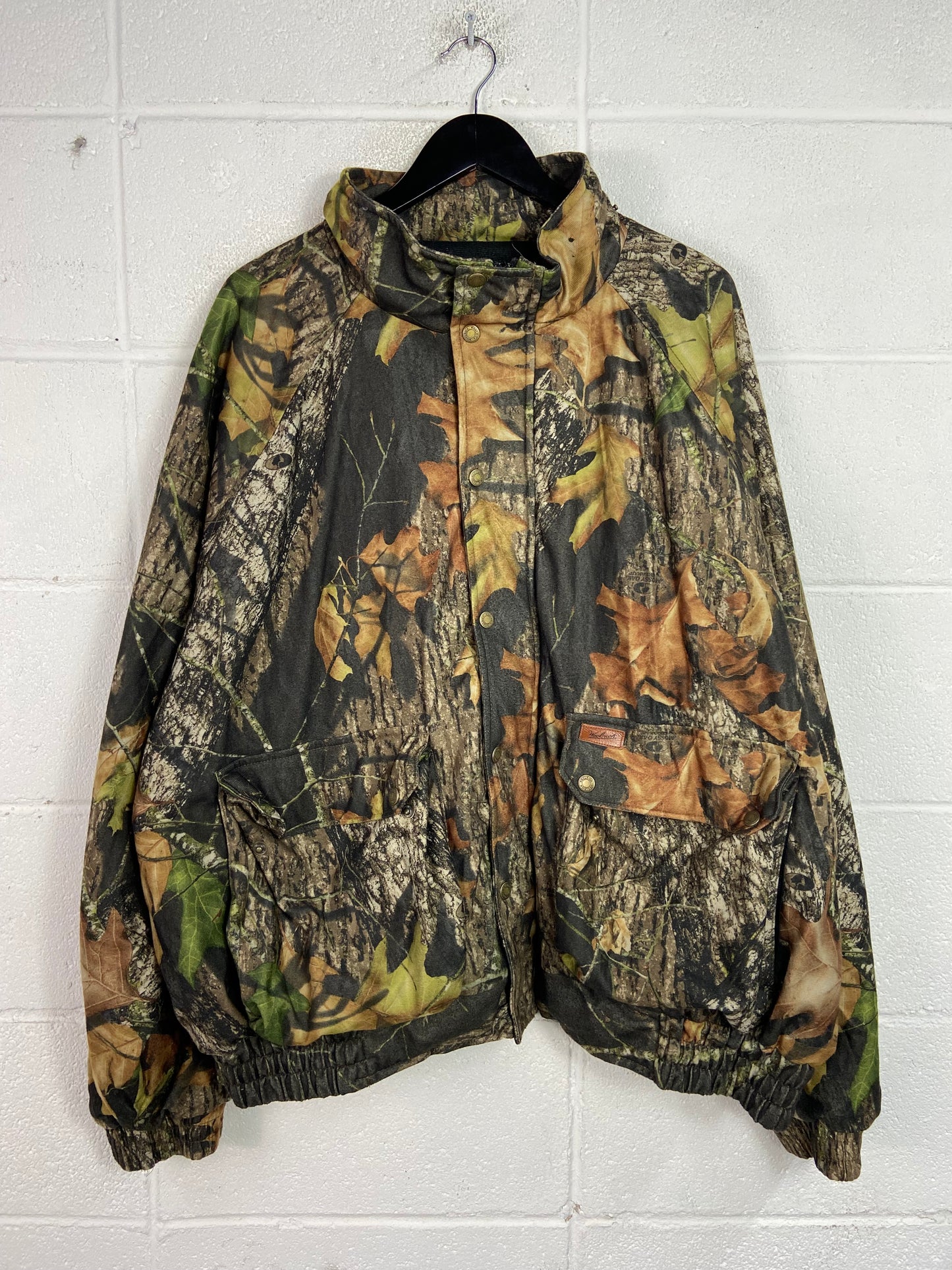 VTG Woolrich Camo Jacket Sz XL