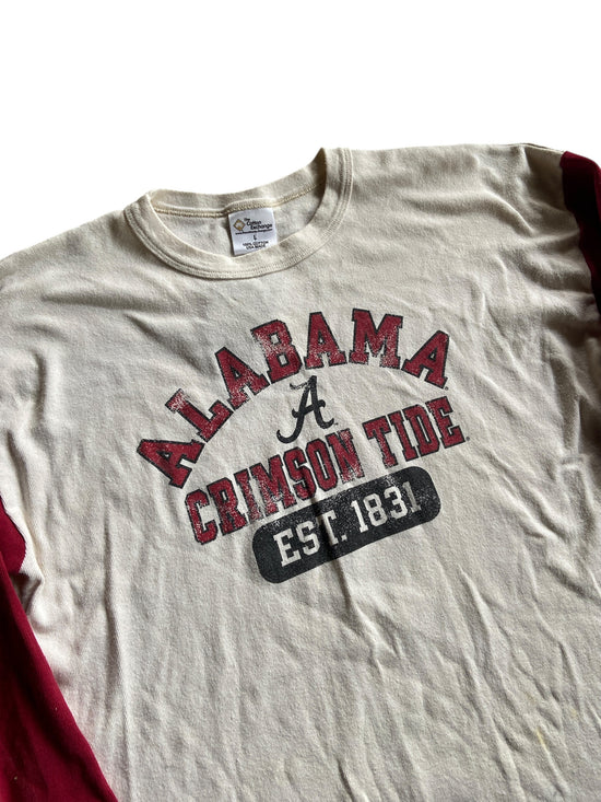 VTG Alabama 3/4 LS Tee Sz L