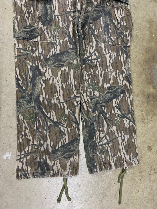 VTG Camo Mossy Oak Bark Cargo Sz 34x30