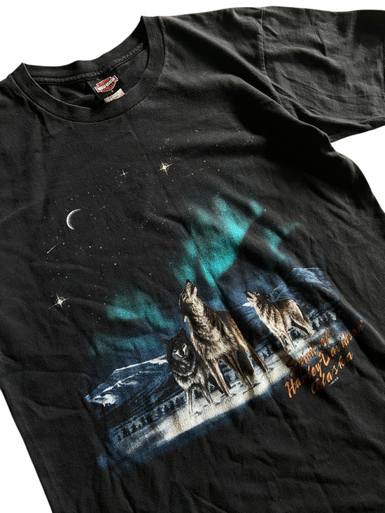 VTG Harley Davidson Alaska Tee Sz L