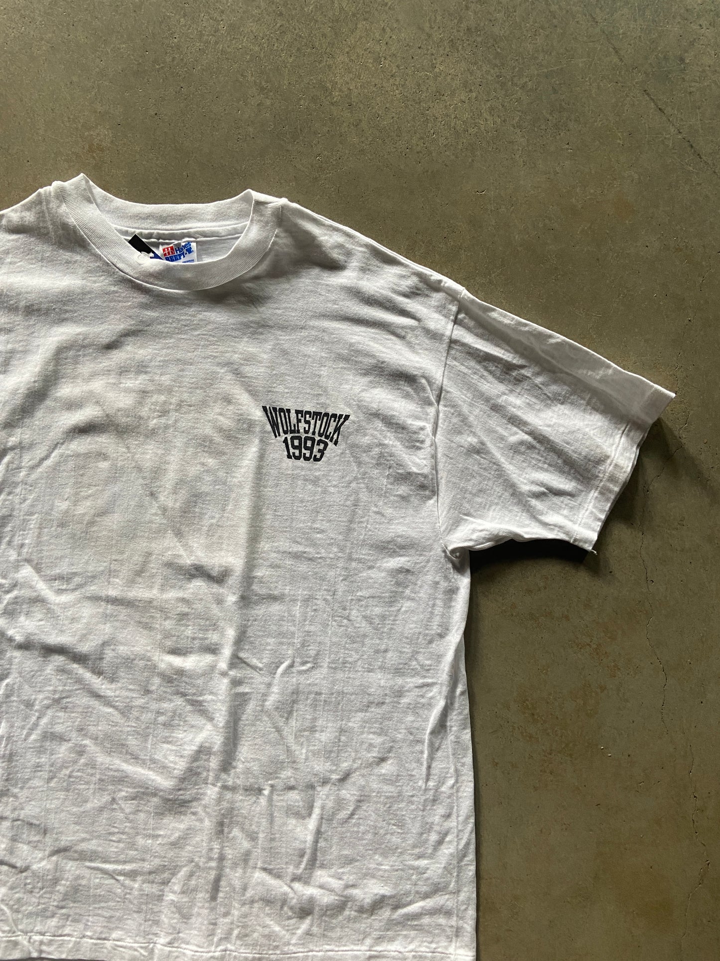 VTG WolfStock 1993 Tee Sz XL
