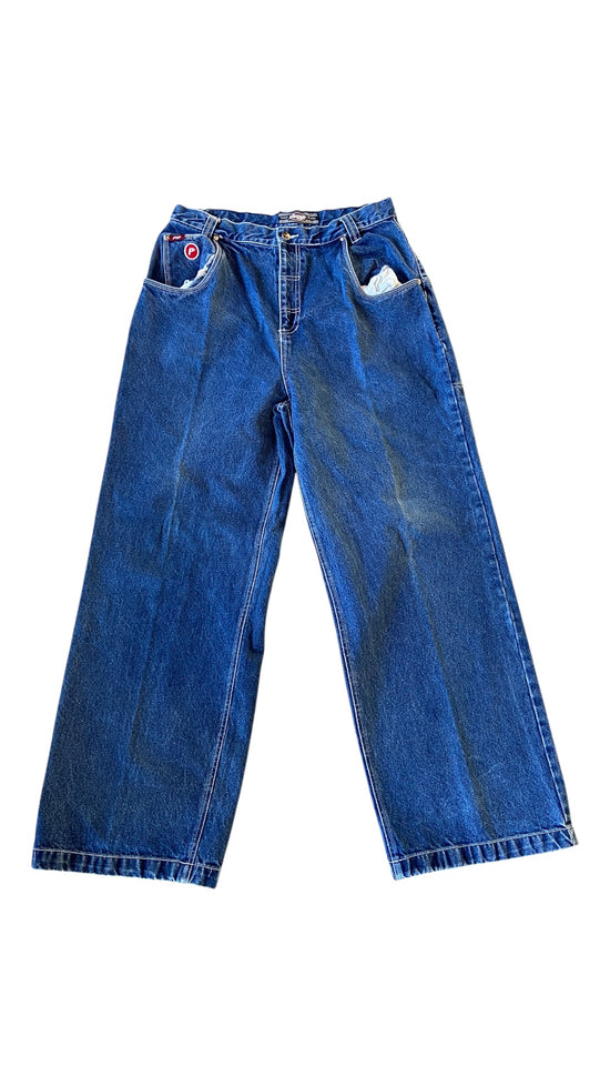 VTG Plugg Skater Jnco Style Jeans Sz 36x32