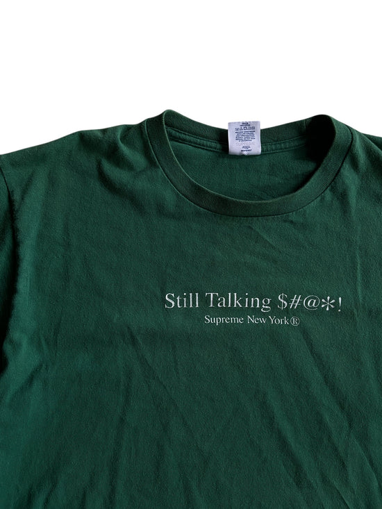 VTG Supreme Still Talking $#@* Tee Sz M/L