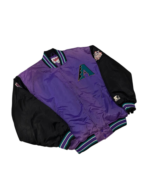 VTG Arizona Diamondbacks Starter Jacket Sz XL