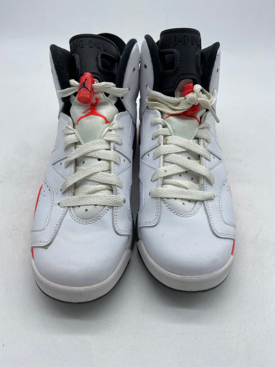 Preowned Jordan 6 Retro Infrared White (2014) (GS) Sz 5Y/6.5W