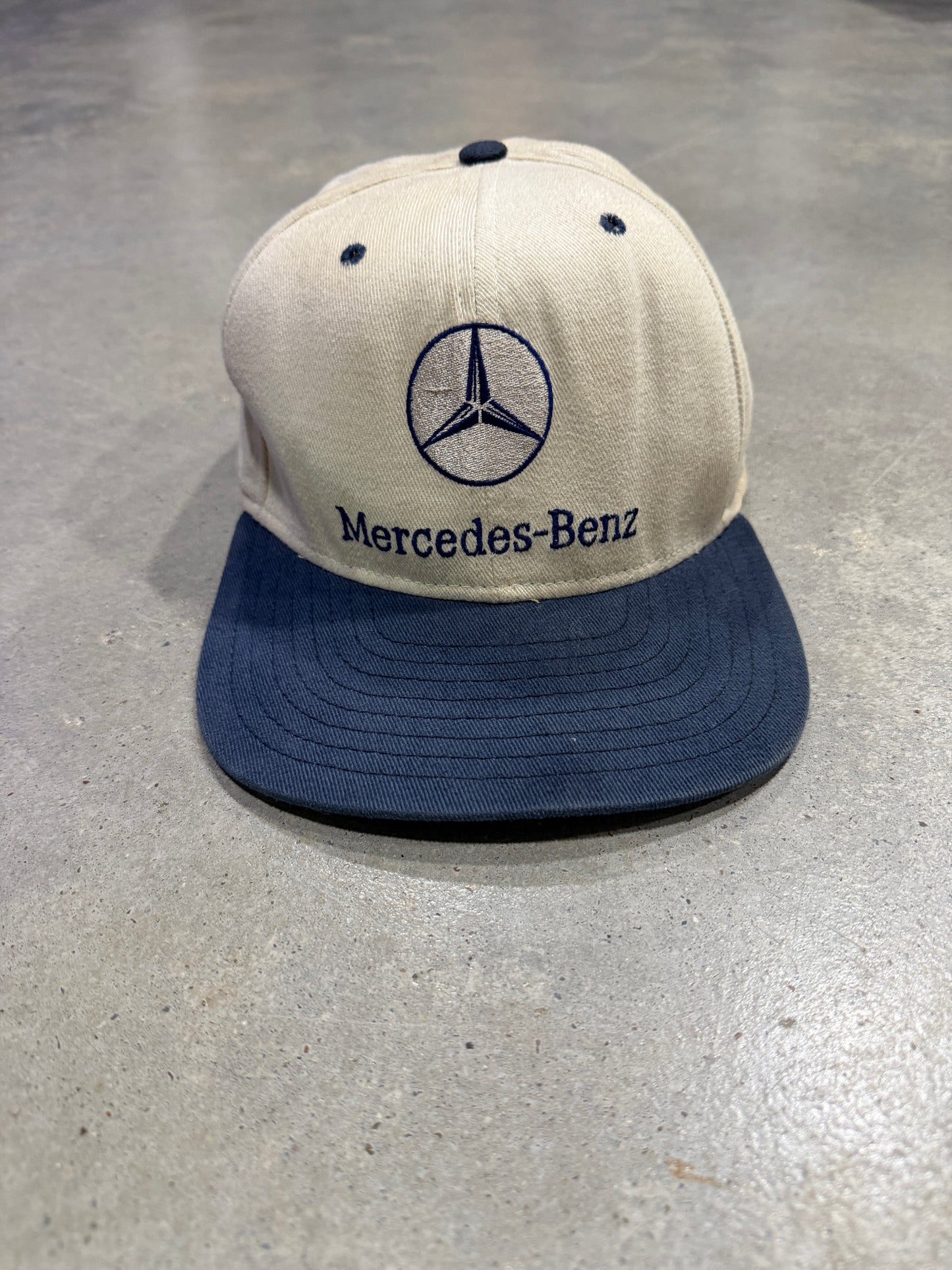VTG Mercedes Benz Promotional Leather Strapback Hat