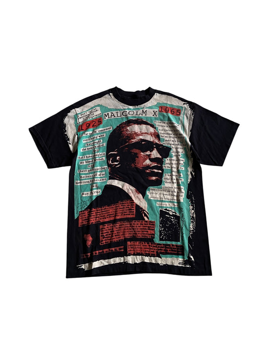 Bootleg Malcom X Mosquito Head Tee Sz L/XL