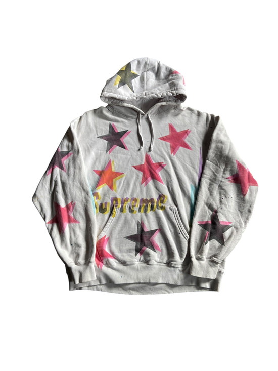 Preowned Supreme SS21 Gonz Stars Hoodie Sz XL
