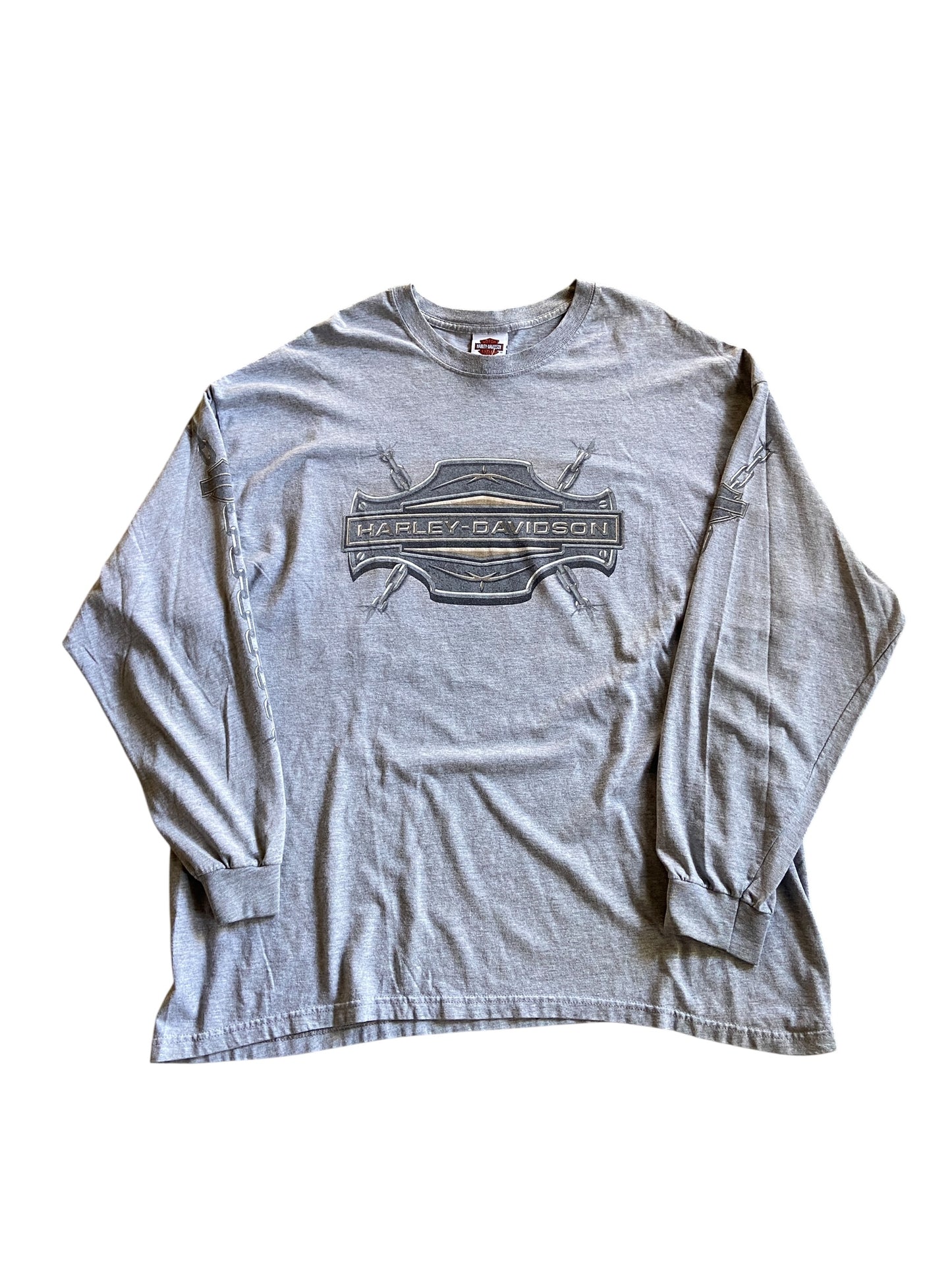 VTG Harley Davidson Joliet Illinois L/S Tee Sz 2XL