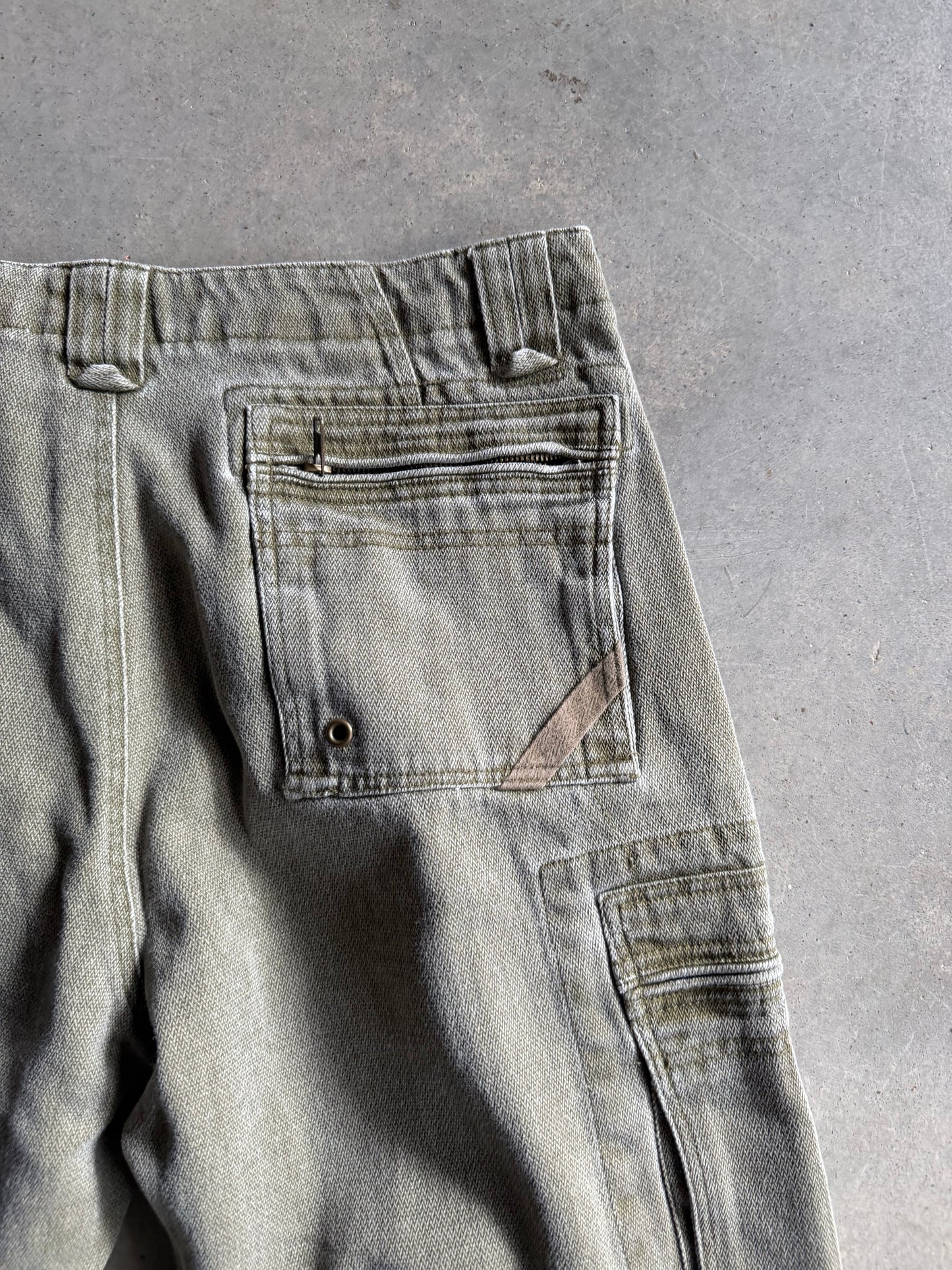 VTG Oakley Tactical Field Gear Zip Flare Pants Sz 34x33