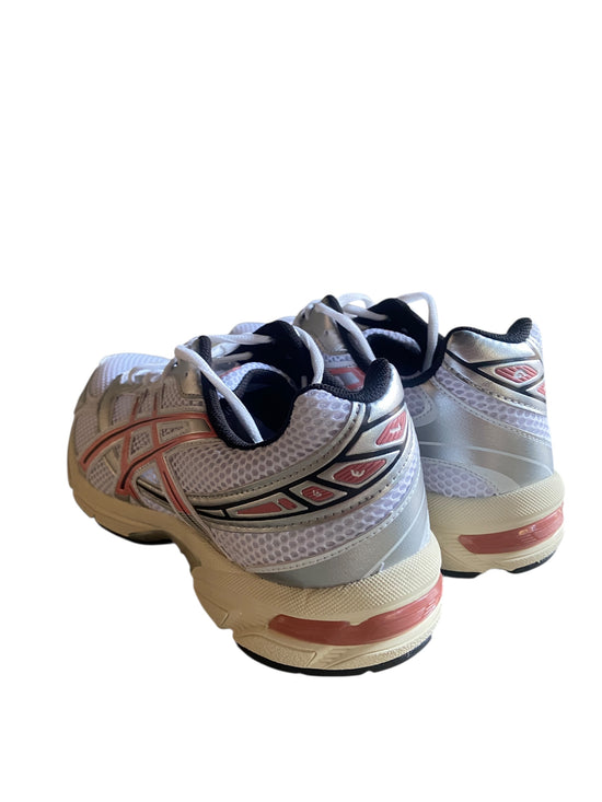 Preowned ASICS Gel 1130 White/Desert Red Sz 11M/12.5W