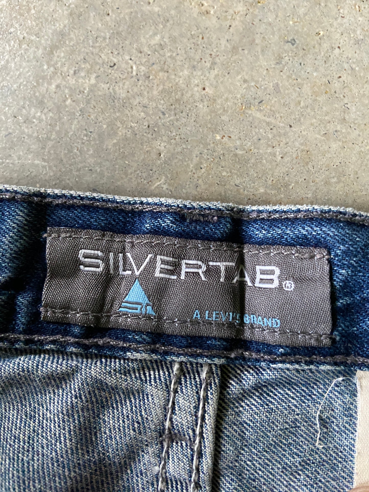 VTG Levi's Silvertab Denim Jeans Sz 36x33