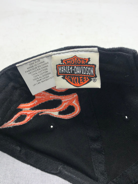 VTG Harley Davidson Wings Velcroback Hat