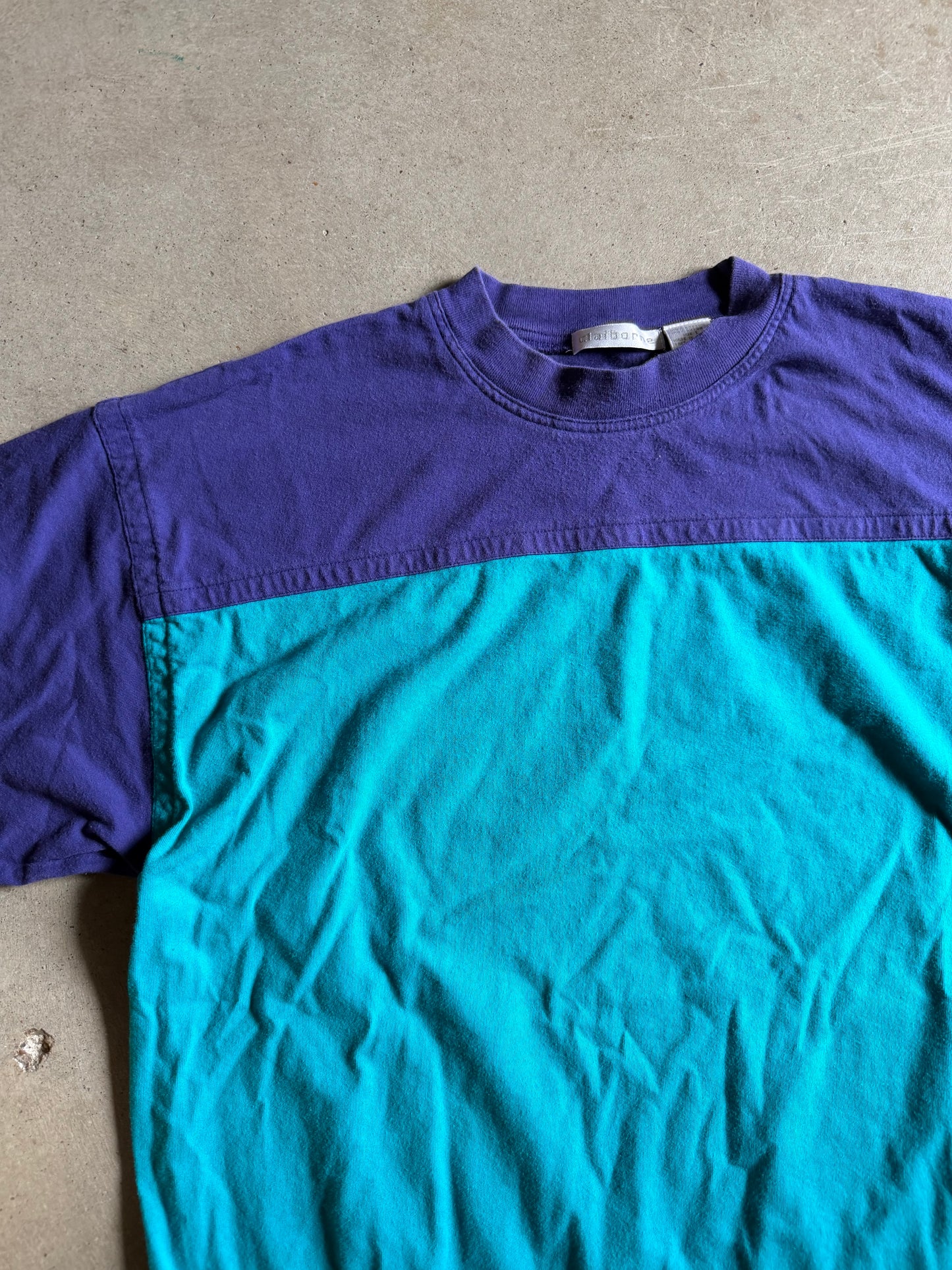 Claiborne Multicolor Tee Sz L/XL