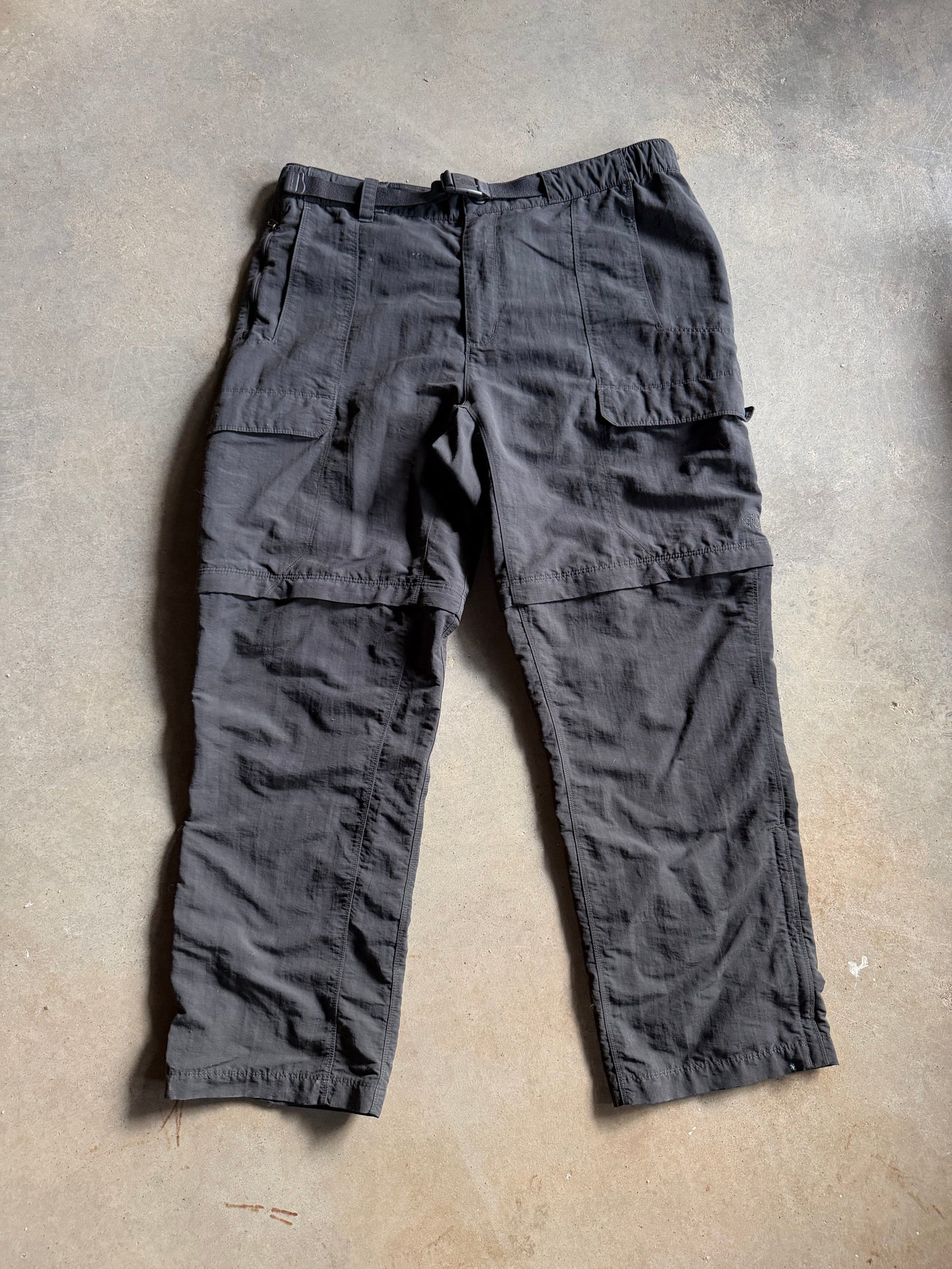 The North Face Gray Tech Pants Sz 38x30