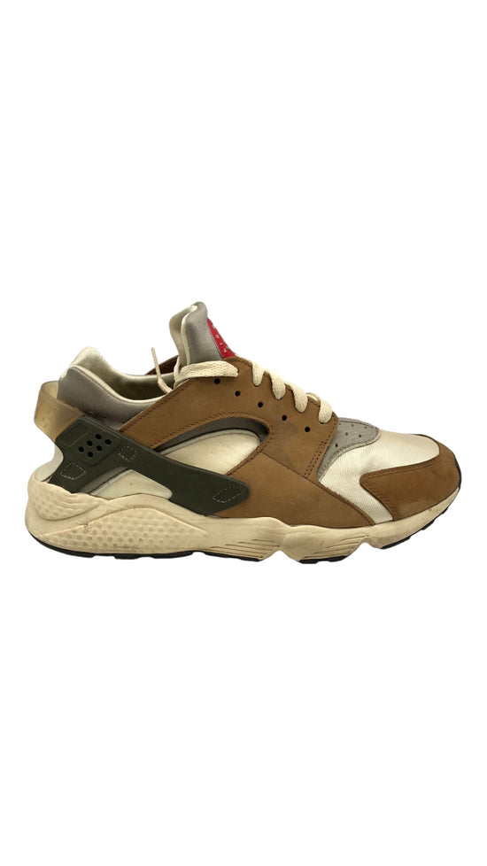 Preowned Nike Air Huarache Stussy Desert Oak (2021) Sz 10.5M/12W DD1381-200