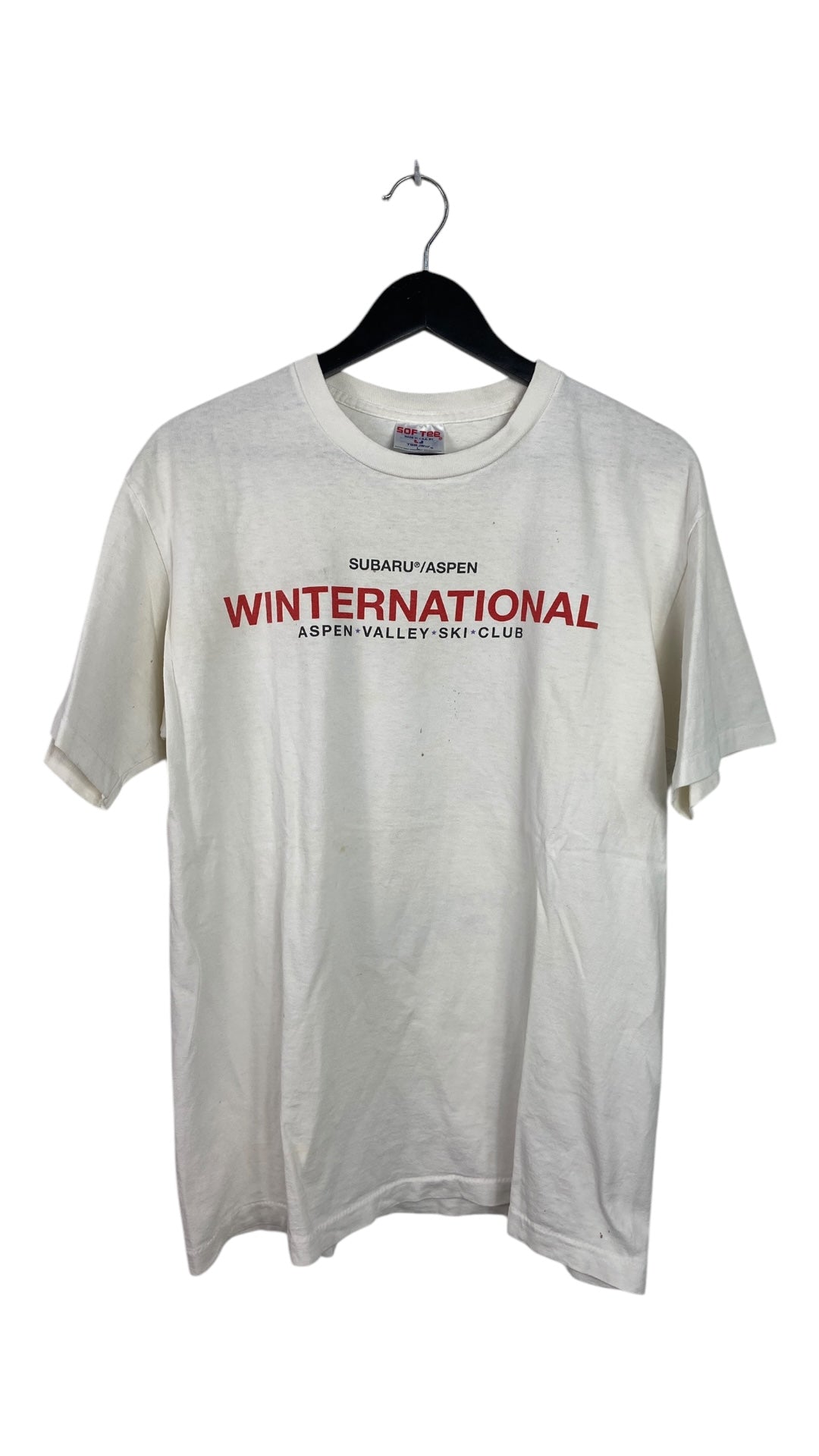 VTG Winernational Subaru Ski World Cup Tee Sz L