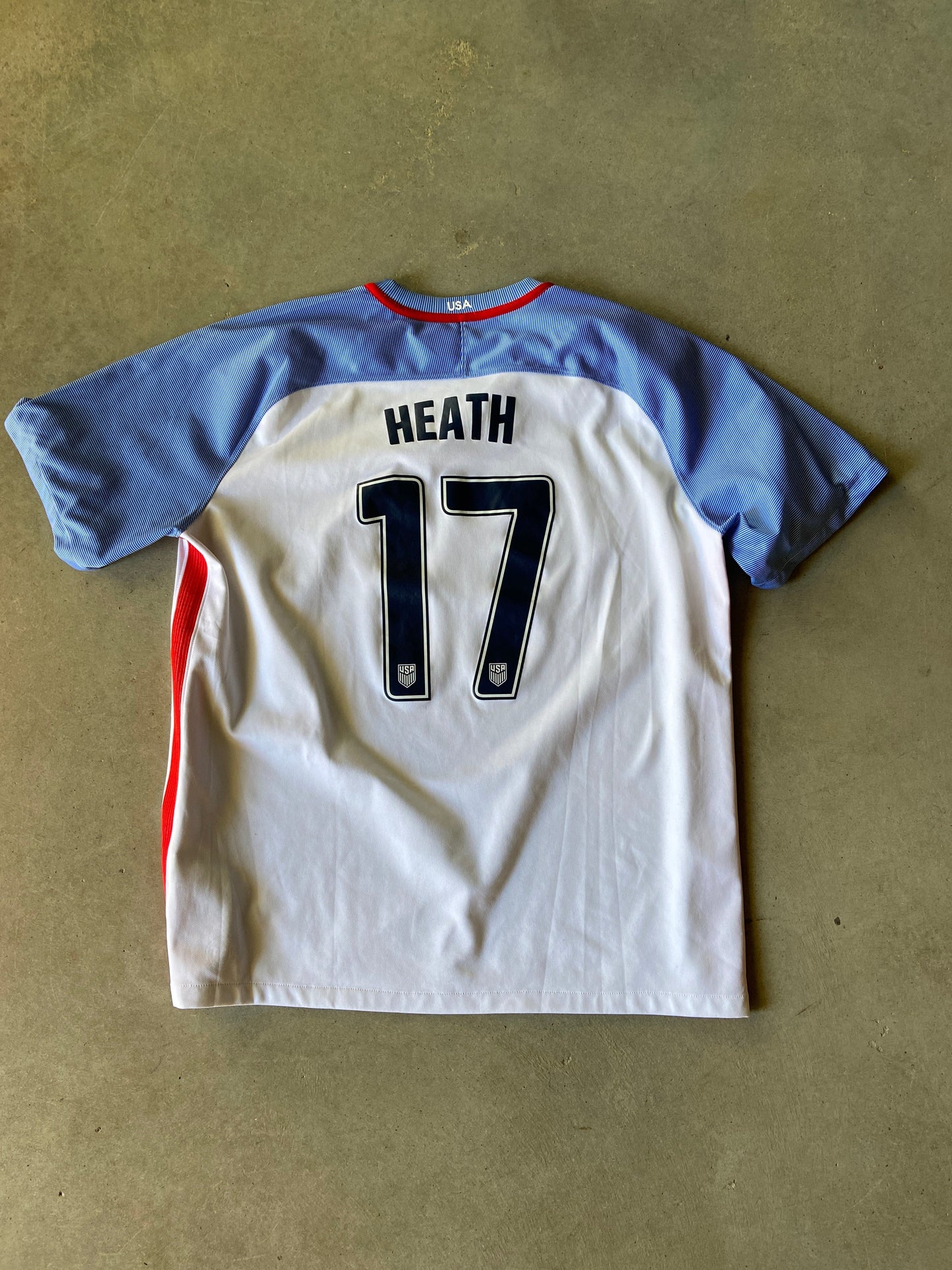 Nike U.S. Women's National Team Tobin Heath Soccer Jersey Sz XXL