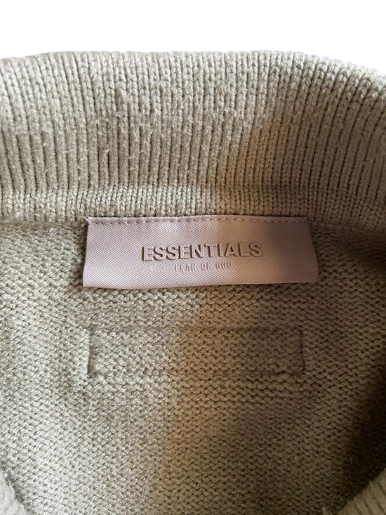 Fear Of God Essentials Collared Sweater Sz M/L