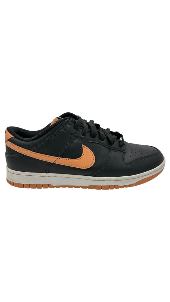 Preowned Nike Dunk Low 'Black Amber Brown' Sz 10M/11.5W DV0831-004