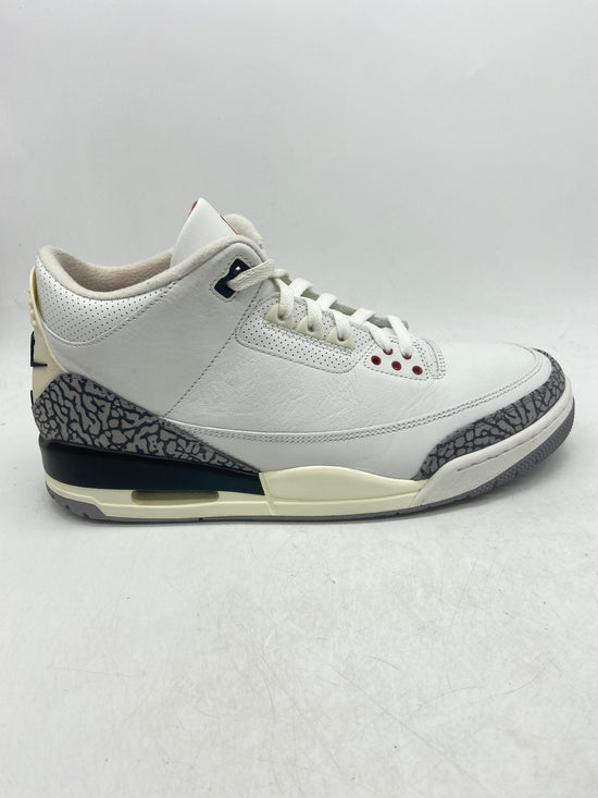Preowned Jordan 3 Retro White Cement Reimagined Sz 11.5M/13W DN3707-100