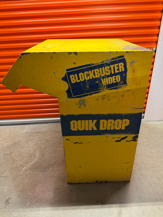 VTG Original Blockbuster Quick Drop Off Bin