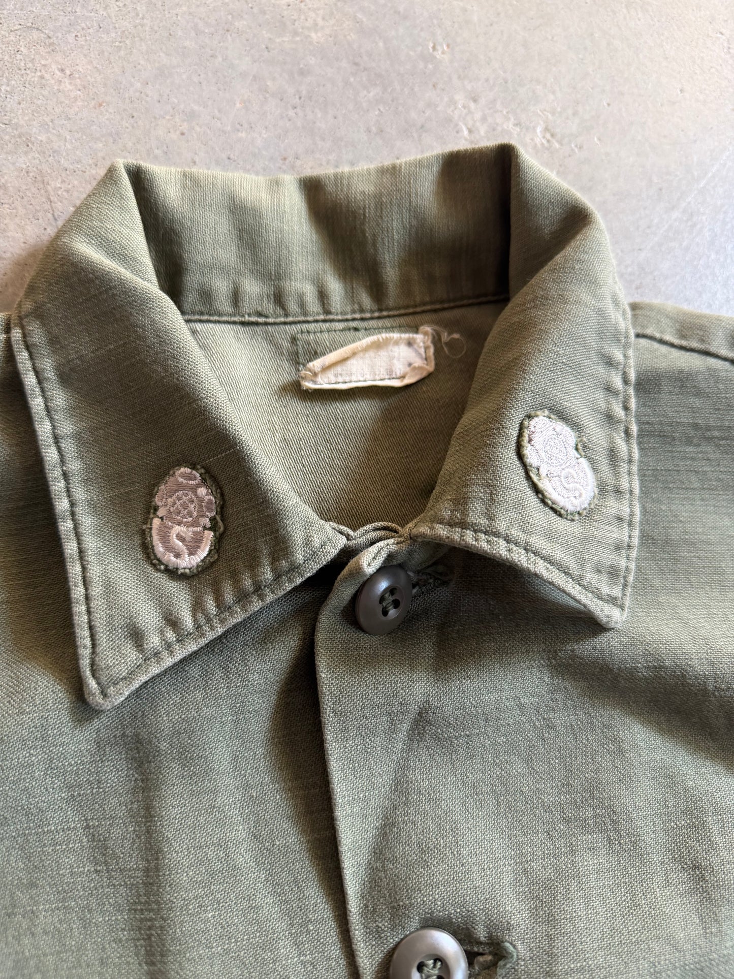 Army Rembrandt Button Up SS Shirt Sz M