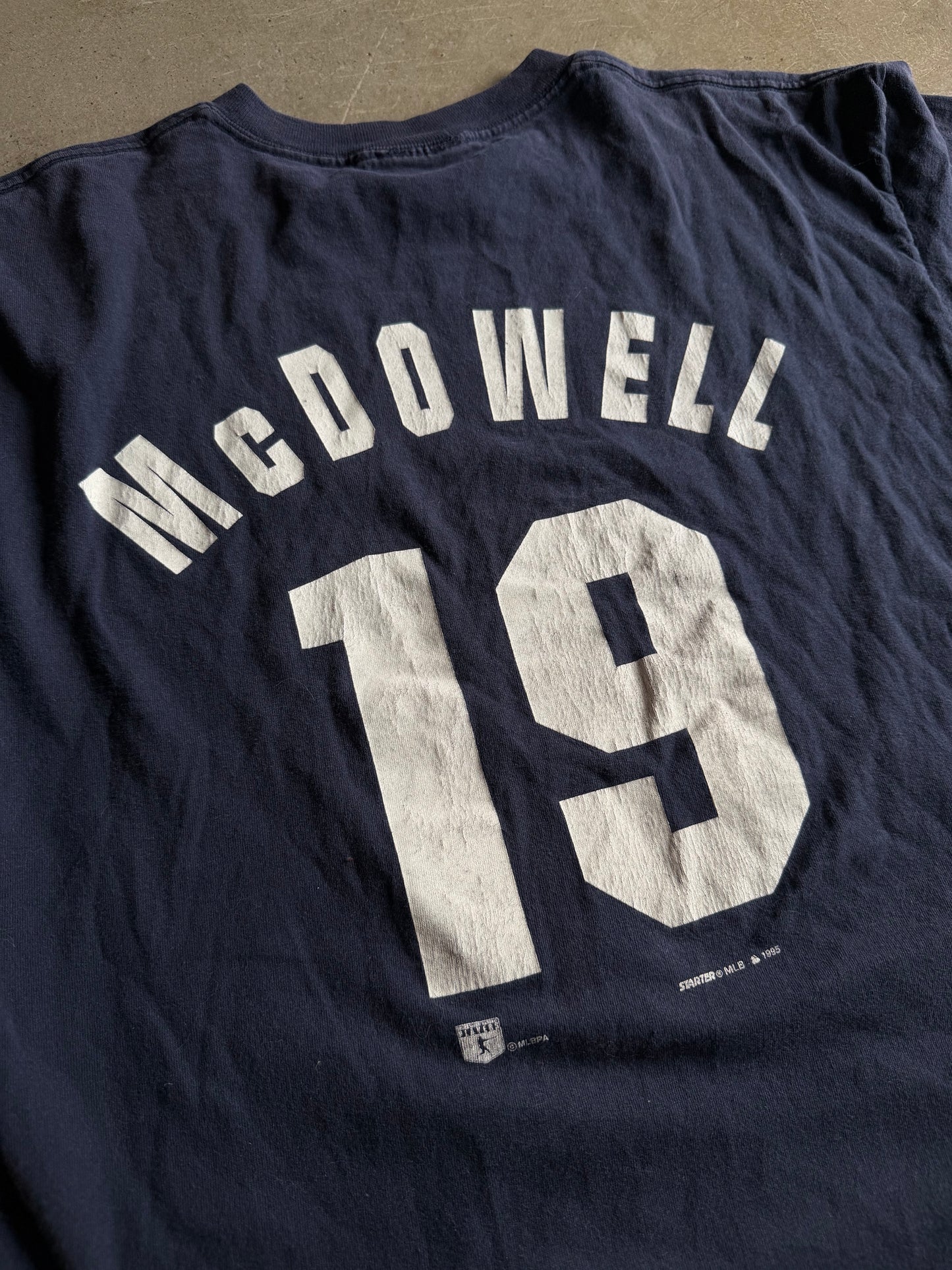 VTG New York Yankees Starter Tee Sz L