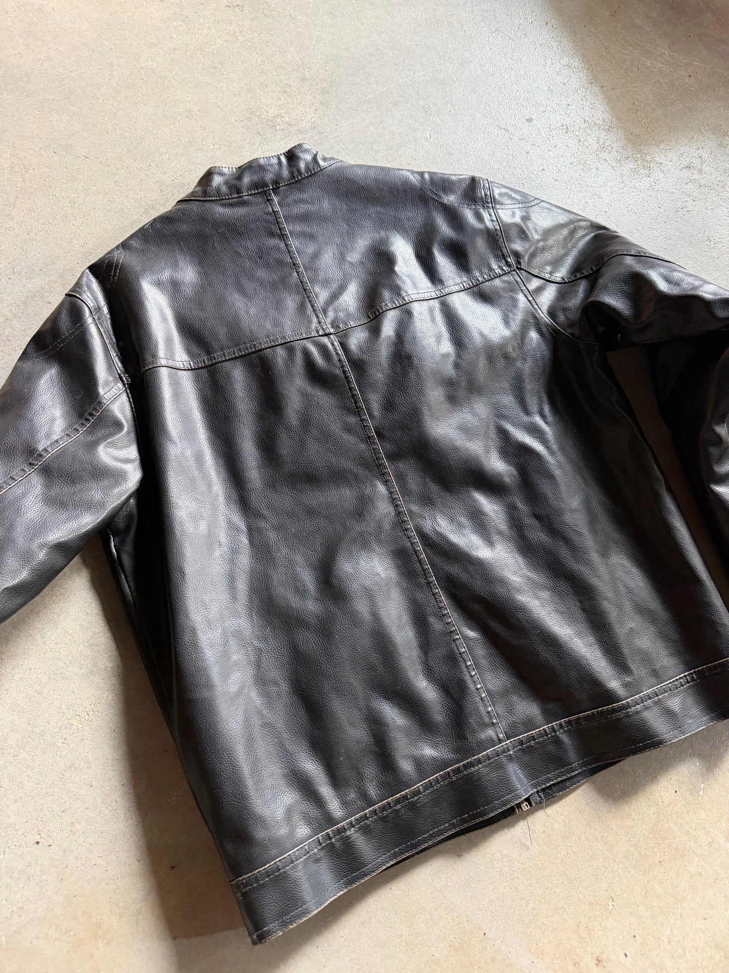 Arizona Jean Co Leather Jacket Sz M