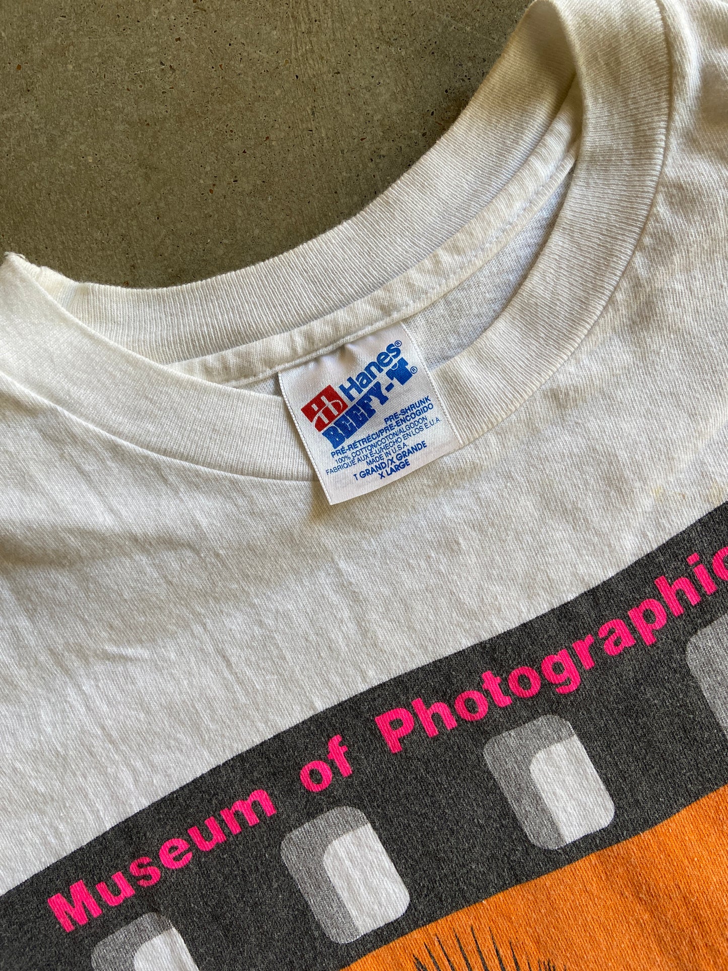 VTG Museum of Photographic Arts Tee Sz XL