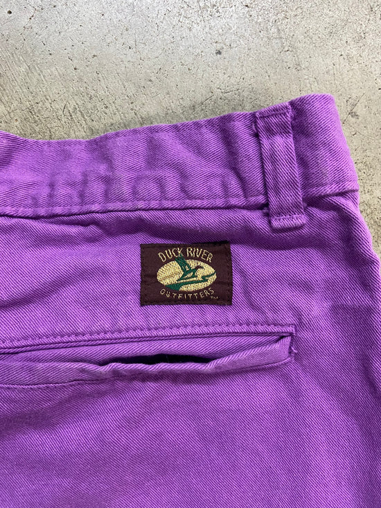 Duck River Outfitters Purple Shorts sz 30