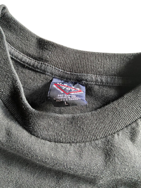 VTG Sleeps Well With Others Text Tee Sz L