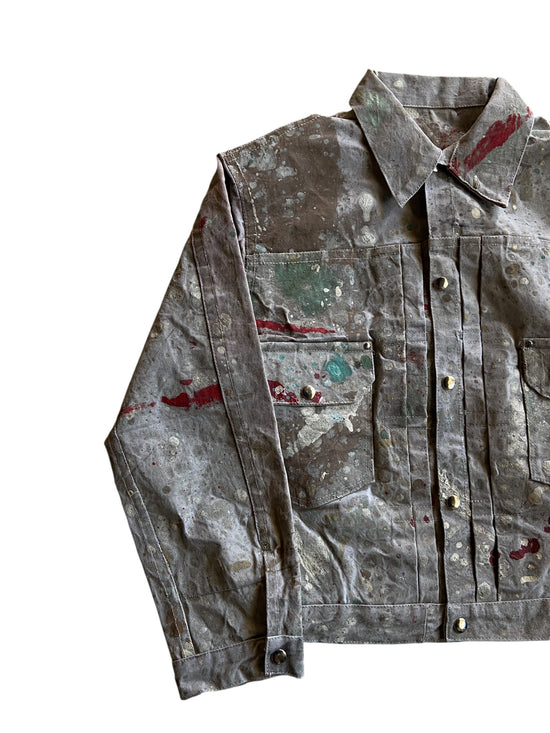 david turner PAINTER TARP TYPE II JACKET Sz M