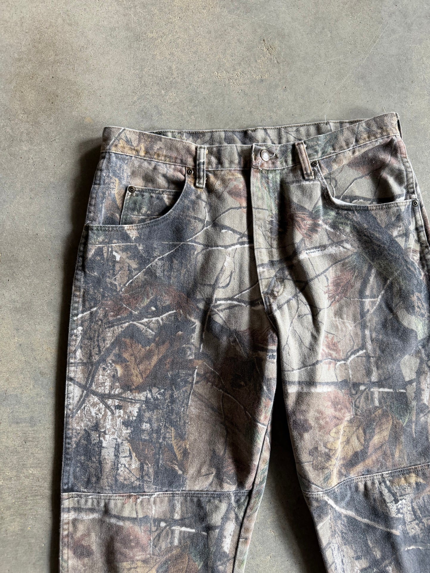 VTG Wrangler Camo Pants Sz 36x32
