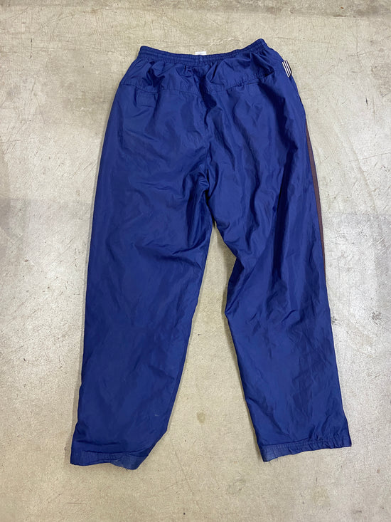 VTG Adidas Blue/Maroon Track Pants Sz XL