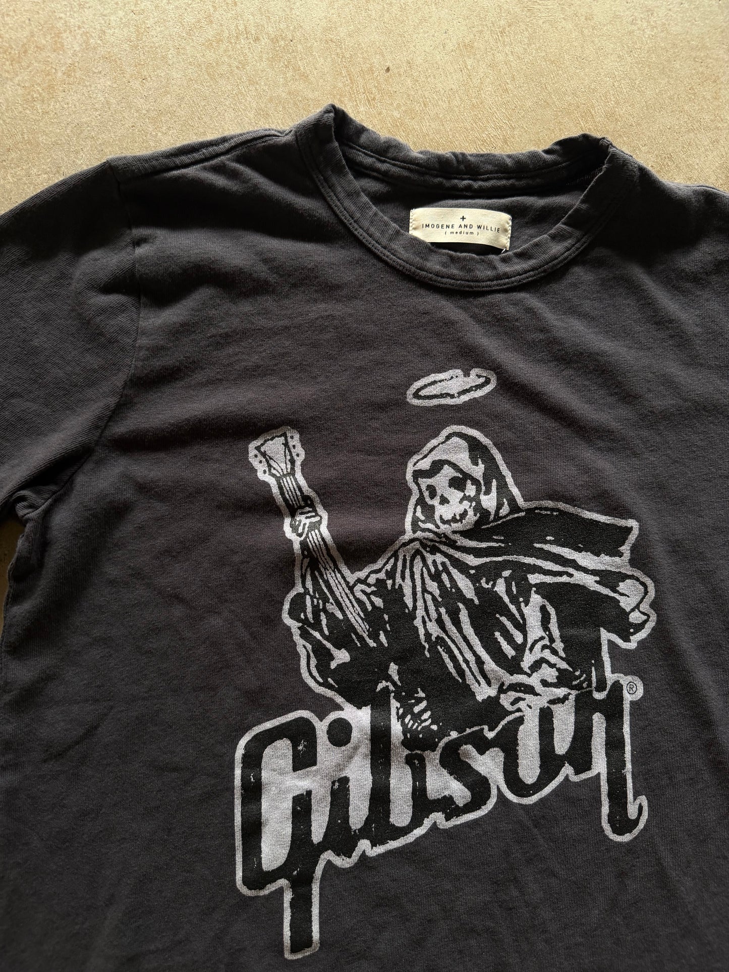 Imogene & Willie Gibson Reaper Tee Sz M