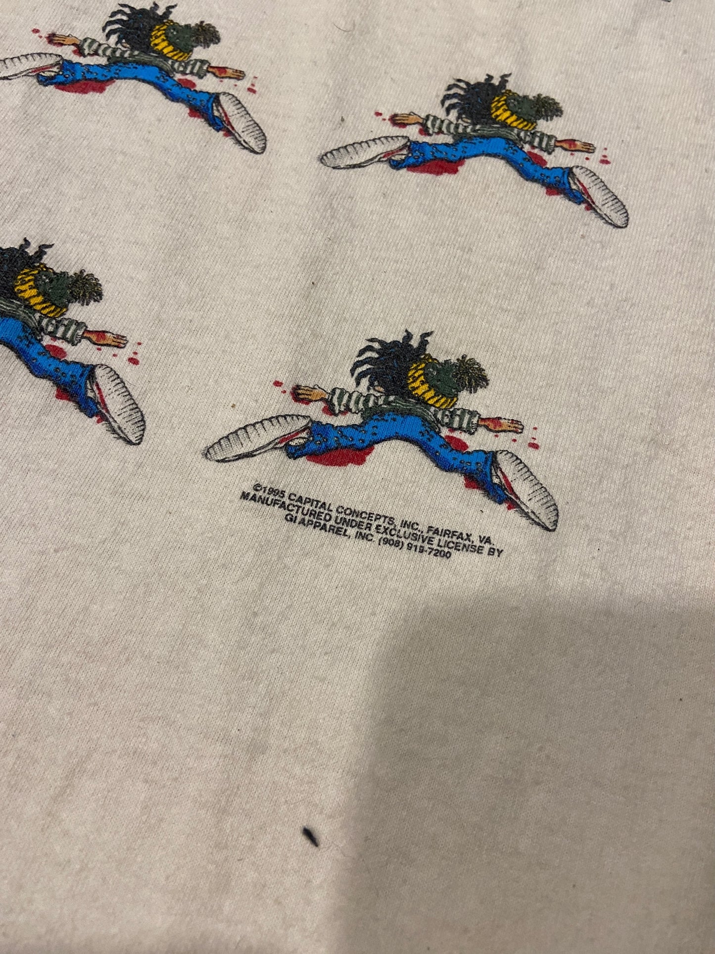 VTG Can You Find Postal Worker Wadlo? Tee Sz XL