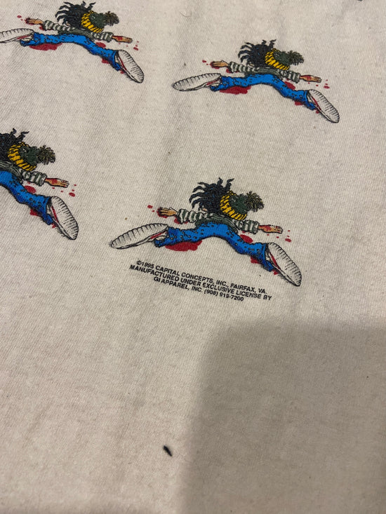 VTG Can You Find Postal Worker Wadlo? Tee Sz XL