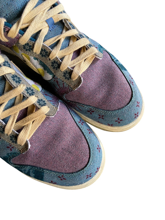 Preowned Nike Dunk Low Community Garden Size 11.5M/13W