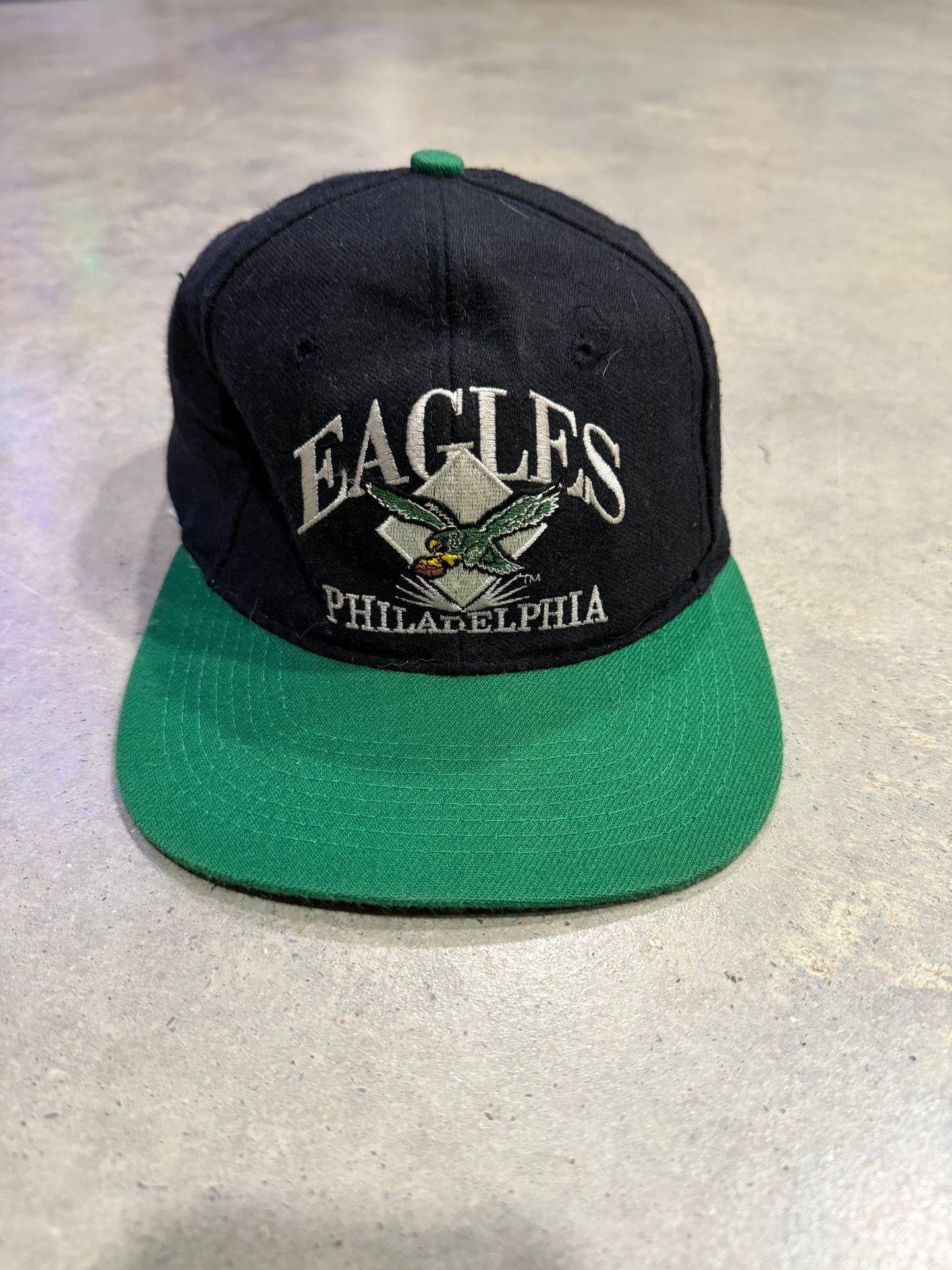 VTG Philadelphia Eagles Diamond Snapback