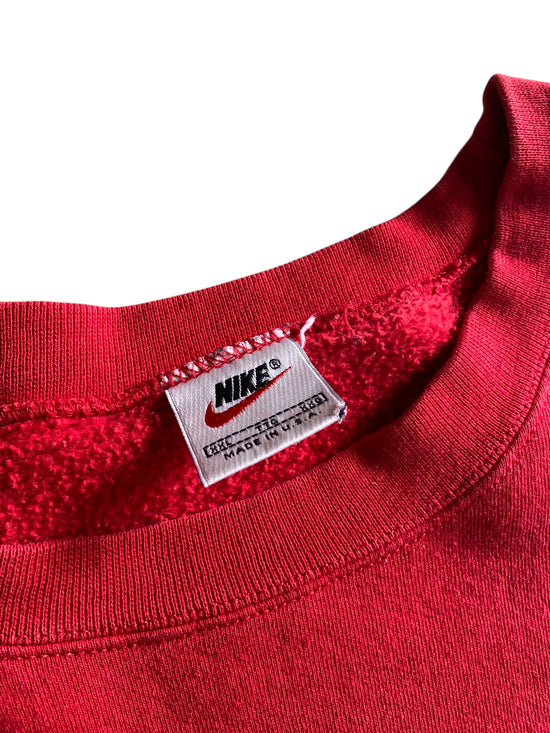 VTG Nike Red Sweatshirt Sz 2XL