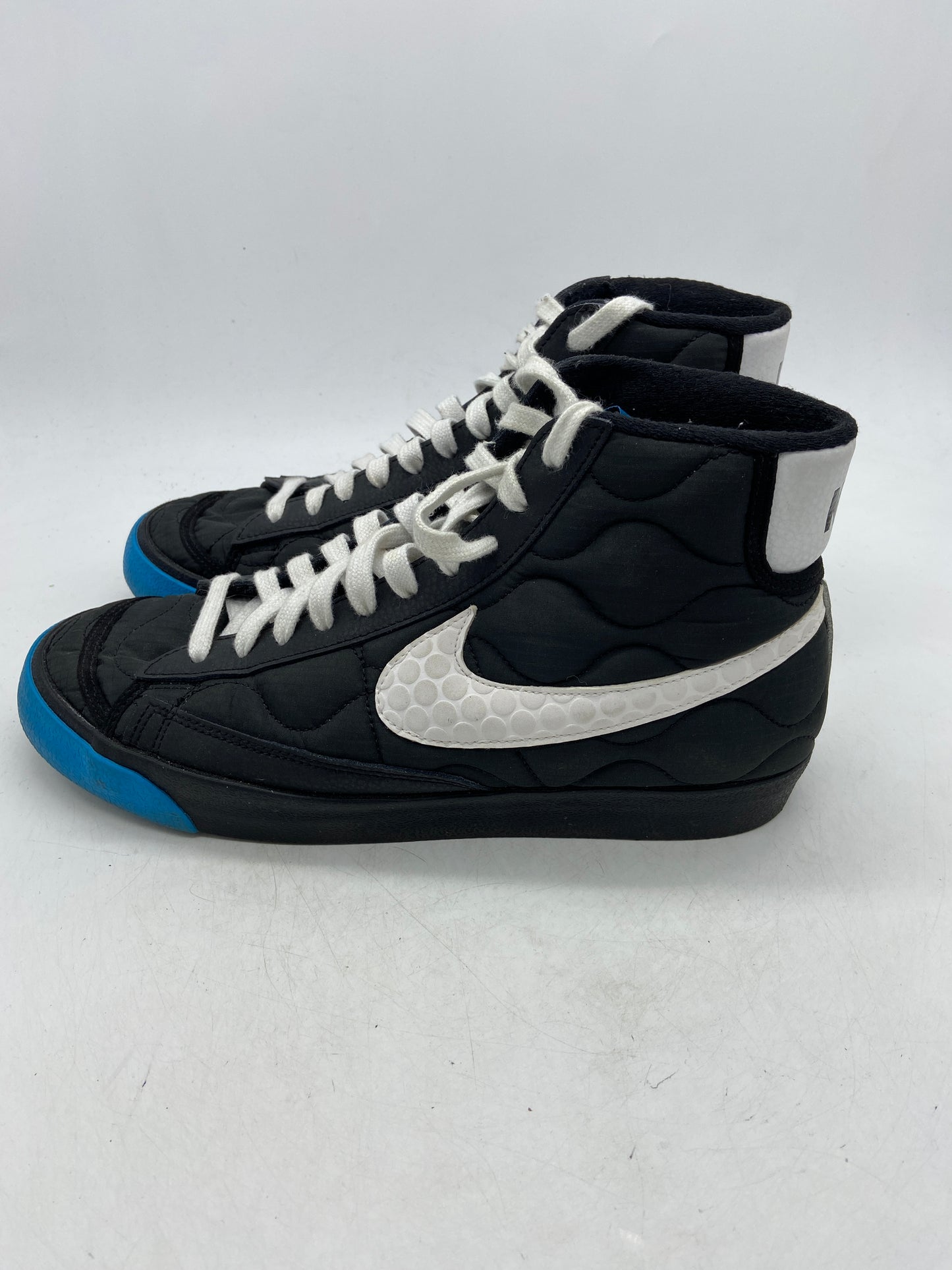 Preowned Nike BY You Black Parachute Blazers Sz 9M/10.5W