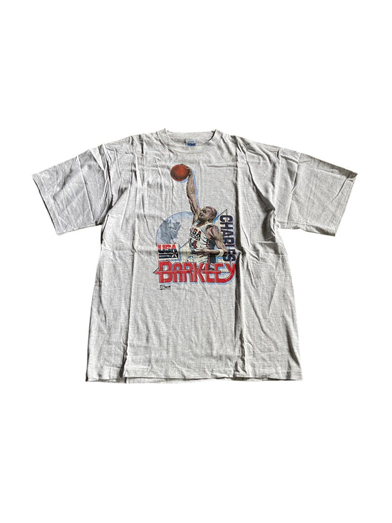 VTG Salem Team USA Charles Barkley Tee Sz L/XL