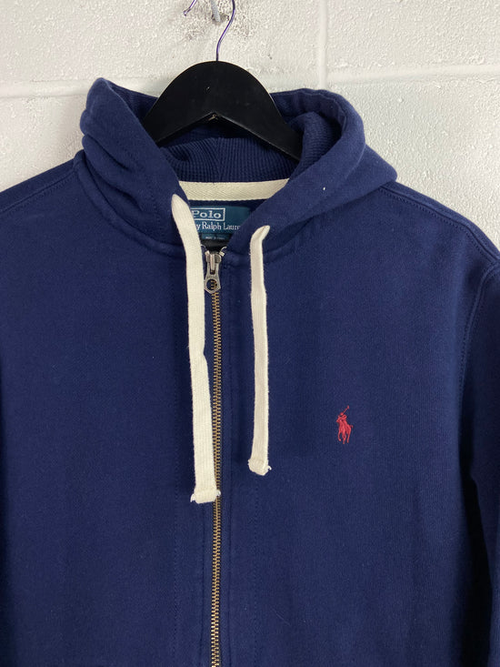 VTG Polo Ralph Lauren Zip Up Hoodie Sz L