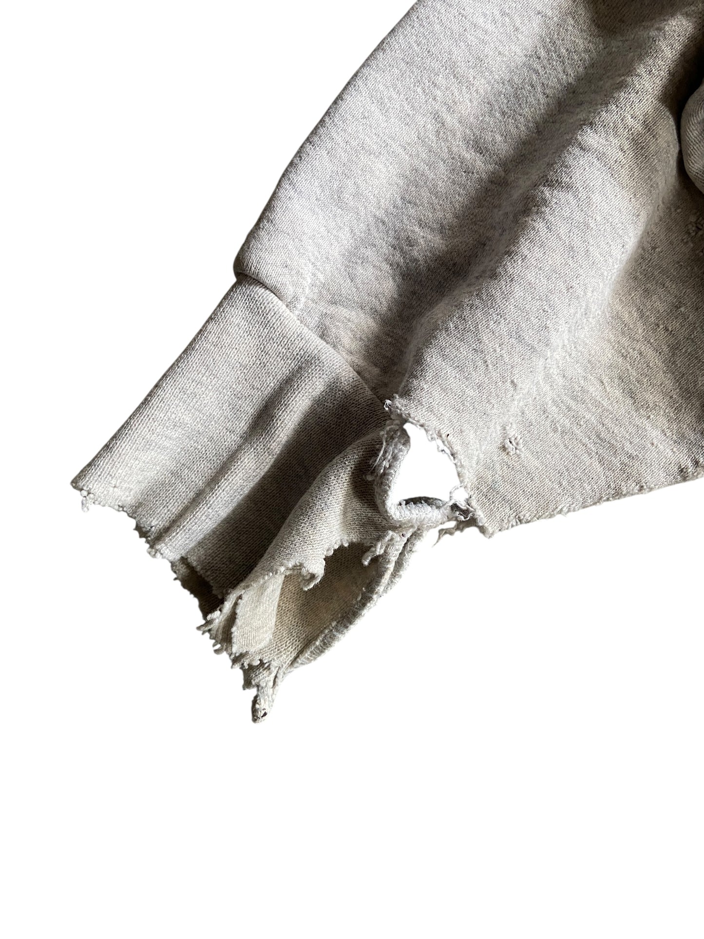 VTG Wisconsin Thrashed Crewneck Sweater Sz XXL