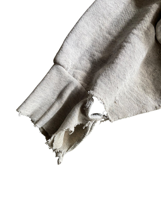 VTG Wisconsin Thrashed Crewneck Sweater Sz XXL