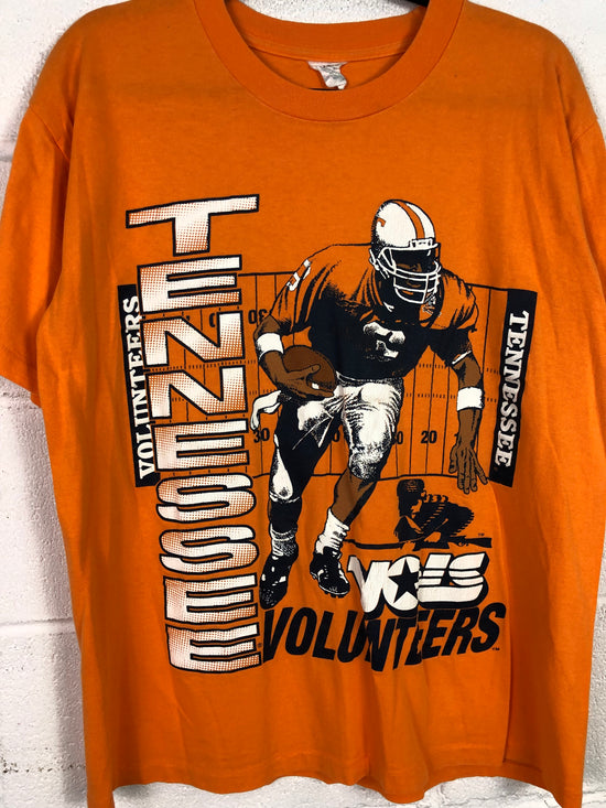 VTG Tennessee Vols Football Character Tee Sz L