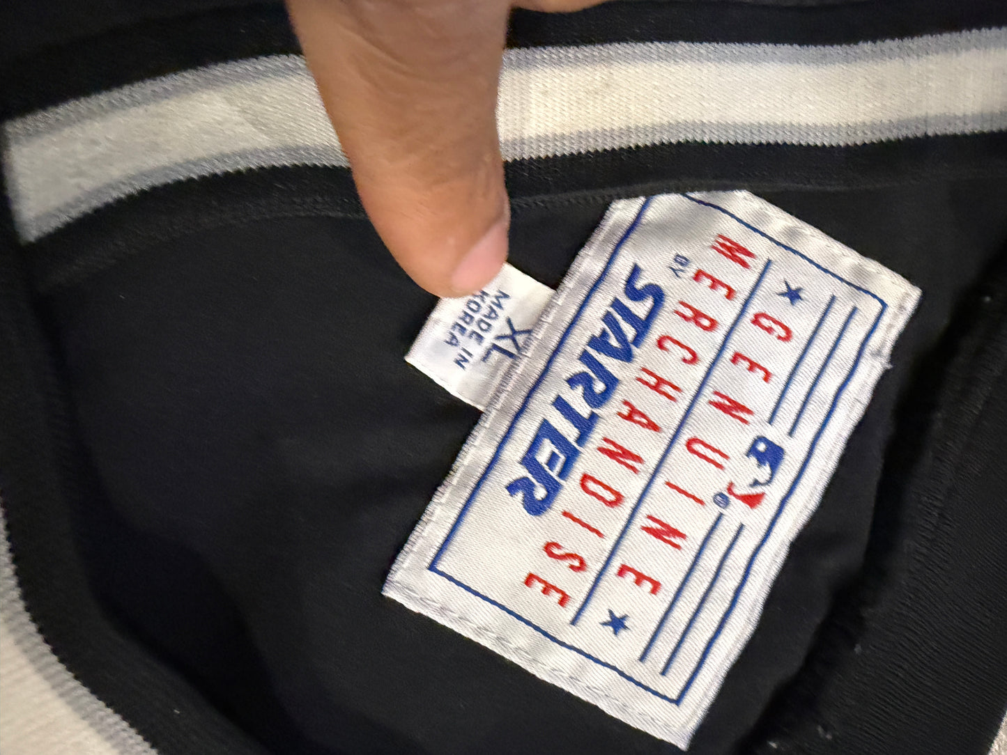 VTG 90s Starter White Sox Pullover Jacket Sz XL