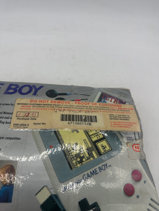 Original Nintendo Gameboy W/ Box