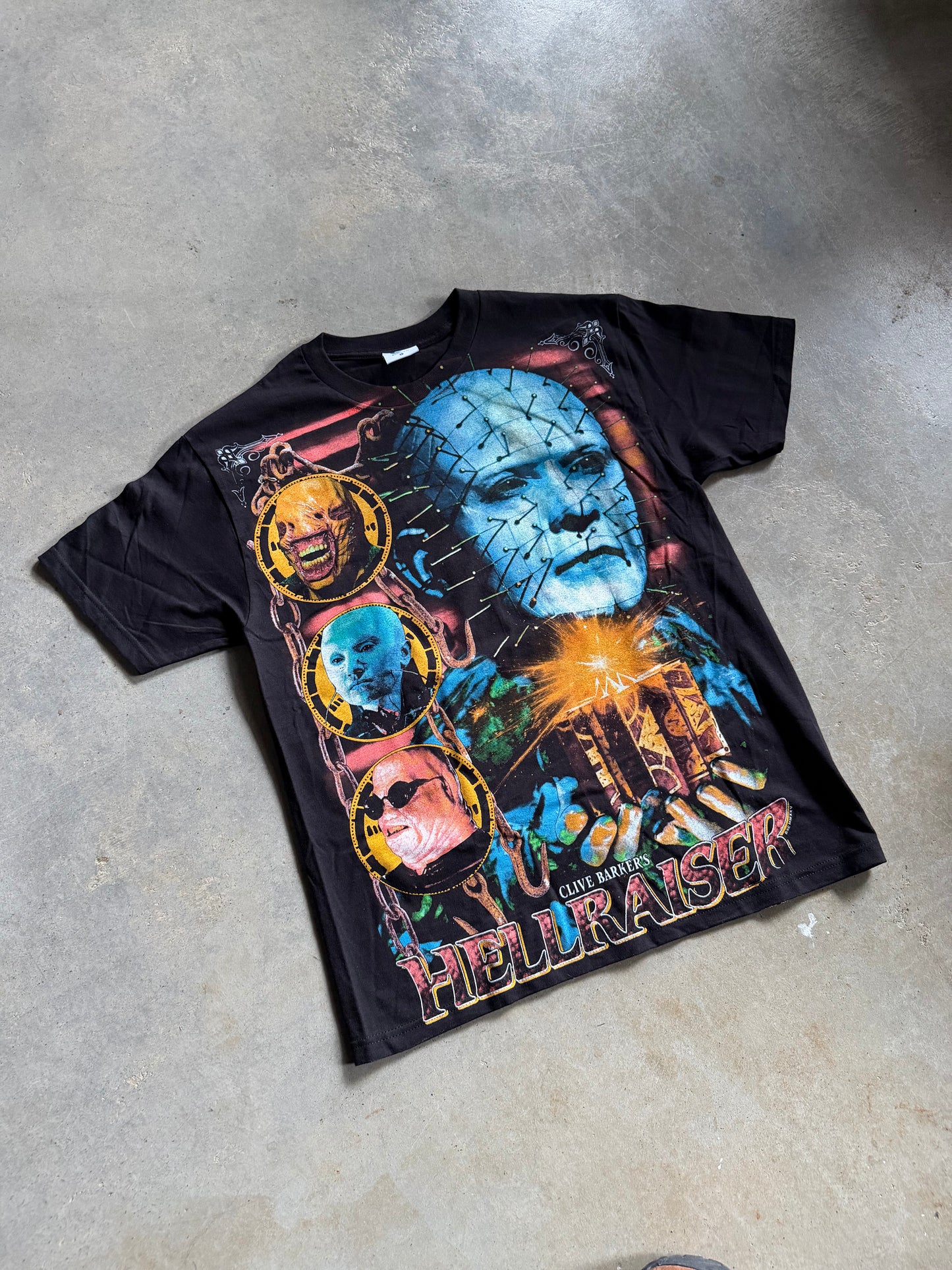 Backstock Co Hellraiser Pinhead Fan Tee